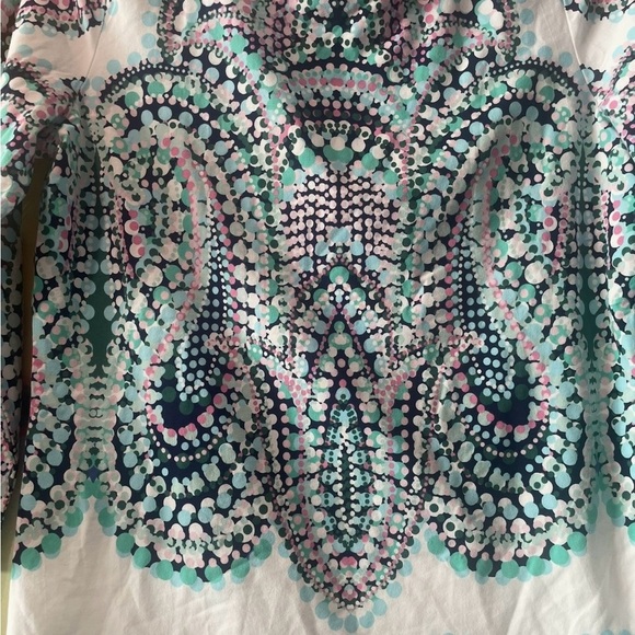 Talbots Tee Small Top Paisley Boat Neck 3/4 Sleeve Stretch Knit
Casual Shirt - Picture 2 of 6